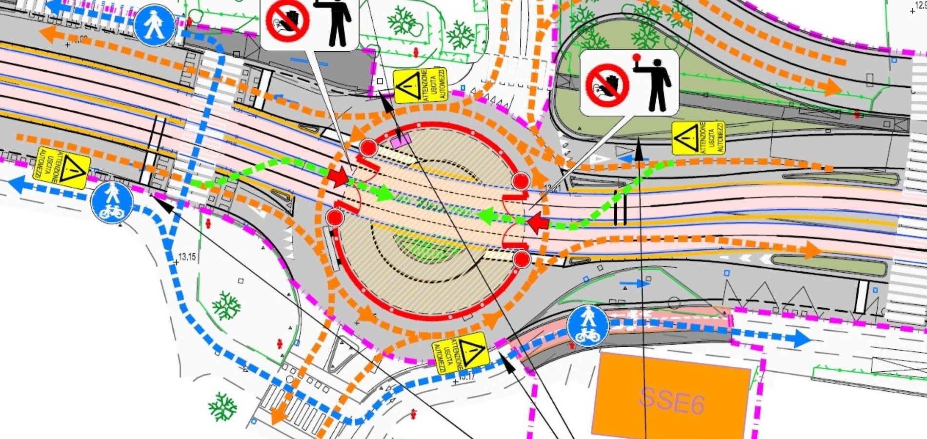 Linea tranviaria SIR2 a Padova 6 Cantierizzazione