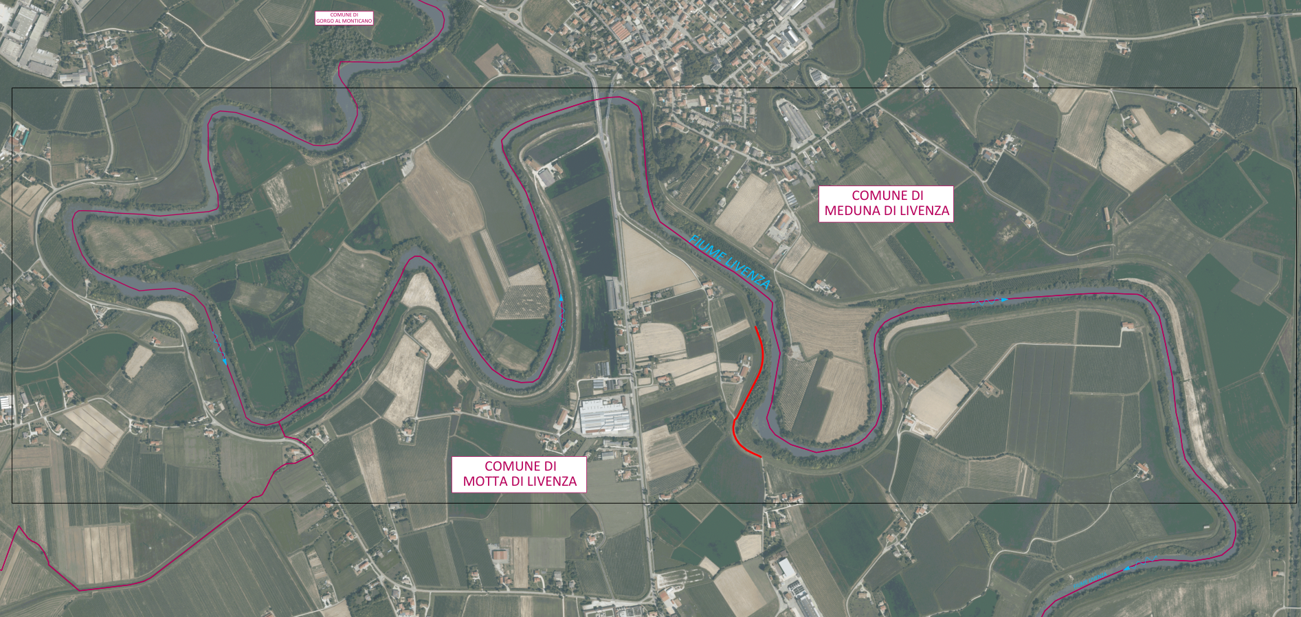 Sistemazione argini del fiume Livenza a Motta di Livenza 8 Sistemazione argini del fiume