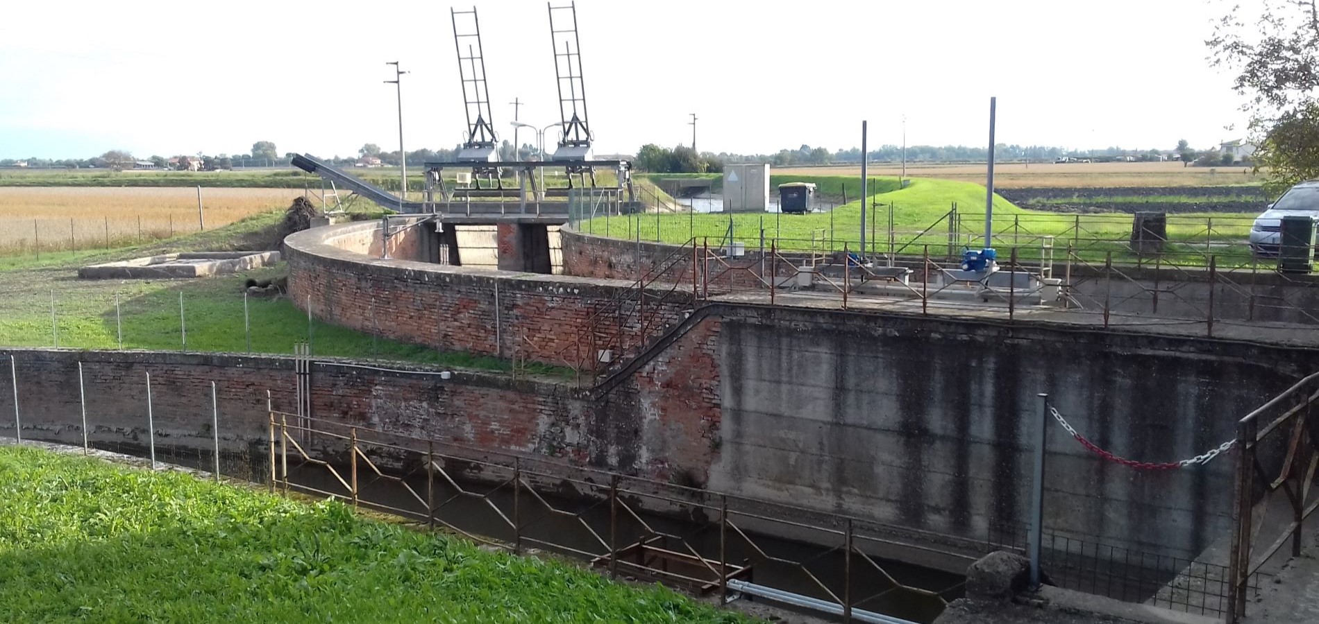 Scolmatore di piena dei canali Gorzon Medio e Inferiore nel F. Adige 7 manufatto