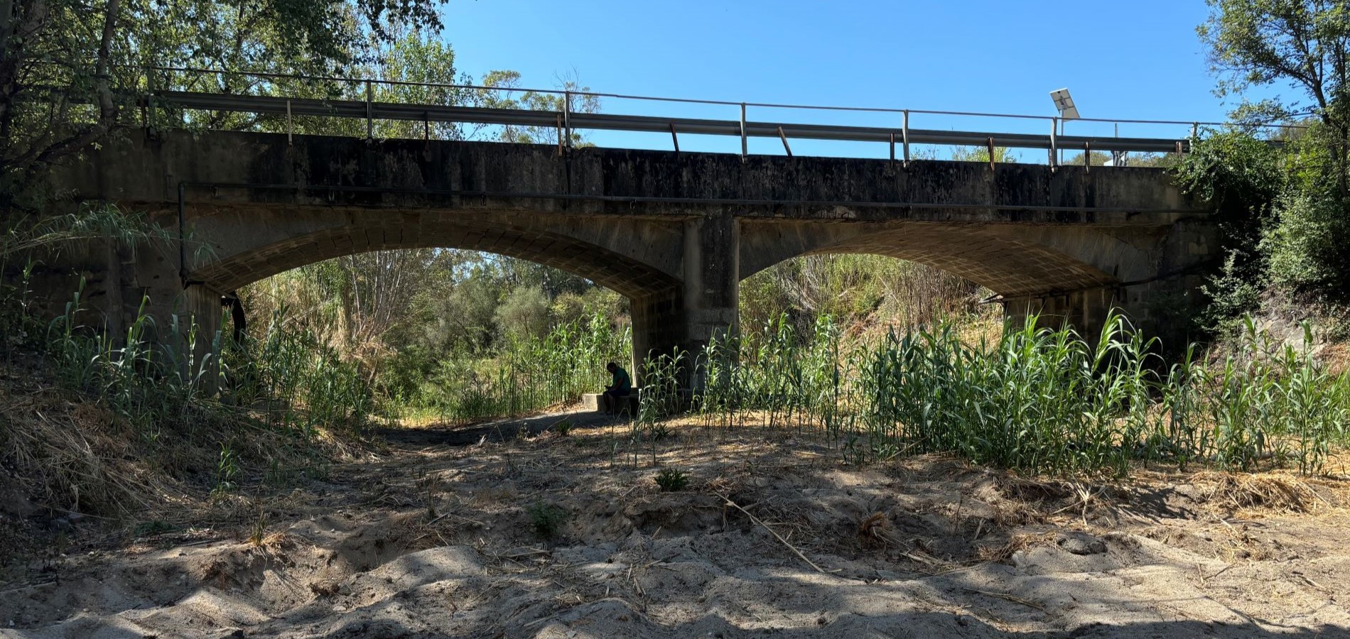 Interventi di sistemazione idraulica sul rio Geremeas 6 ponte