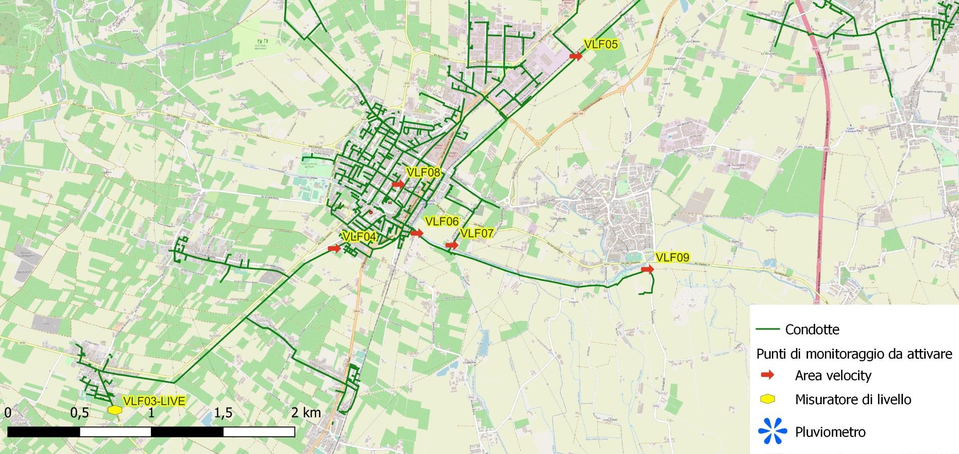 Ottimizzazione della fognatura di Villafranca di Verona 5 condotte